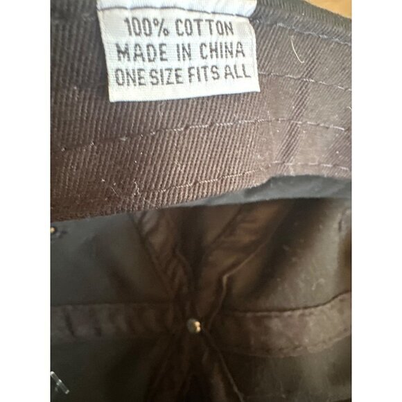 Park City Utah Black Embroidered Hat Cap Adjustable - Picture 6 of 6